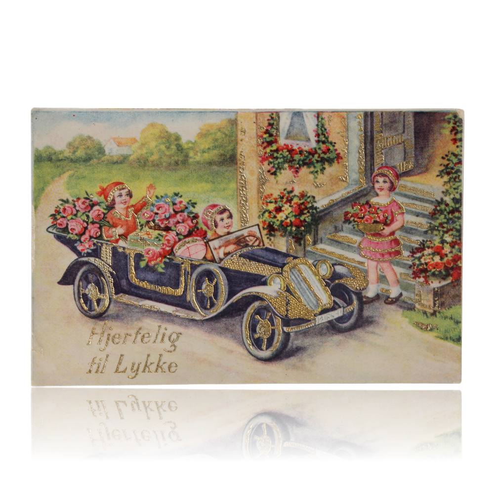 Vaikai automobilyje